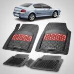 TeamCar Covorase Auto Tip Tavita Compatibile Peugeot 407 Sedan (2004-2010) Red (CVddPEUGEOT407SEDAss2004)