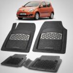 TeamCar Covorase Renault Twingo II 1 Hatchback Compatibile 2007-2011 | Silver (RK8JNLT)