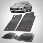 TeamCar® Covorase Mazda 3 BL Facelift Sedan Compatibile 2011-2013 | Black (TCMZDA5QPCS)