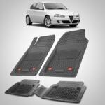 TeamCar® Covorase Alfa Romeo 147 Hatchback 3 Usi Facelift Compatibile 2004-2010 | Black (1ALAFRMO)