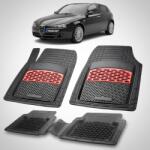 TeamCar Covorase Alfa Romeo 147 Hatchback 5 Usi Facelift Compatibile 2004-2010 | Red (1ALF2RzMO)