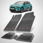 TeamCar® Covorase Citroen C3 Hatchback 5 Usi Facelift Compatibile 2020-2024 | Black (CITz1ROENC)
