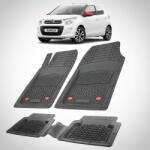 TeamCar® Covorase Citroen C1 Hatchback 5 Usi Gen2 Compatibile 2014-2022 | Black (CITRWOENaC)