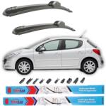 TeamCar Ștergătoare TeamCar® Peugeot 207 (5 usi 2006-2014) - Set față (TC-20GH600-400)