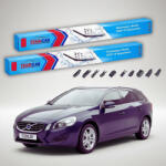 TeamCar Ștergătoare Volvo V60 I 2010-2015 | Set Față Flat - TeamCar® (TC-VOLVOV60IPB19650500FU)