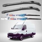 TeamCar Ștergătoare IVECO Daily Van (2009-2014) Hibrid | Set față - TeamCar® (8XXSSZAQ113W)