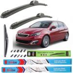 TeamCar Ștergătoare Peugeot 308 II (2013-2017) TeamCar® - Set Complet (TC3082-650-400)
