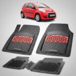 TeamCar Covorase Citroen C1 Hatchback 5 Usi Facelift Compatibile 2009-2014 | Red (CWITRaOENC)