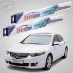TeamCar Ștergătoare Honda Accord VIII (2008-2015) Hibrid | Set Față Sedan - TeamCar® (TCHONDACC8HBSF600550SD)