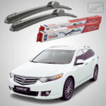 TeamCar Ștergătoare Honda Accord VIII (2008-2015) Flat | Set Față Tourer - TeamCar® (TCHONDACC8FLSF600550TW)
