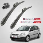 TeamCar Ștergătoare Ford Fiesta V FL Hatchback 5 uși (2005-2008) - Set față Flat (QWFIES5919HKU400)