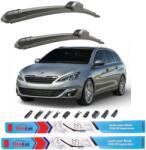 TeamCar Ștergătoare Peugeot 308 II SW (2013-2017) TeamCar® - Set față (TCQ3082650400)
