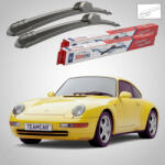 TeamCar Ștergătoare Porsche 911 993 1993-1997 | Set Față Flat - TeamCar® (TC-PORSCHE911993450400F)