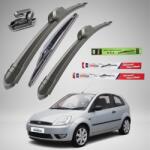 TeamCar Ștergătoare Ford Fiesta V Hatchback 3 uși (2002-2005) - Set Complet Flat (QWFIE78A6878U400)