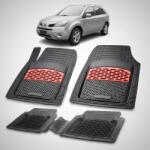 TeamCar Renault Koleos I Covorase Auto TeamCar® Tip Tăviță Compatibile (2008-2016) - Red (2xRENAULTxIxSUVxKoleos)