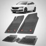 TeamCar® Covorase Skoda Scala I Compatibile Hatchback 2019-2023 | Black (derqw6tgf139)