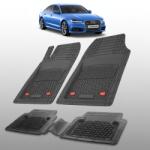 TeamCar® Covorase Audi A6 C7 Sedan Compatibile 2011-2018 | Black (SKU-AUDIA6C7SEDAN-a6b6c11b)