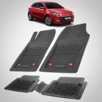 TeamCar® Covorase Auto Hyundai i20 Hatchback 2014-2018 - Tavita Cauciuc-Black (HYUa766tf76tfa201h5)