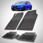 TeamCar® Covorase Auto Tip Tavita Compatibile Peugeot 308 III (P5: 2021-2025) Black (C77qGdsT308I207)