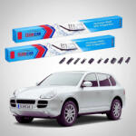TeamCar Ștergătoare Porsche Cayenne 9PA 955 2002-2007 | Set Față Flat - TeamCar® (TC-PORSCHECAYENNE9PA650650FU)