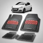 TeamCar Covorase Auto Tip Tavita Compatibile Peugeot 208 (3 usi, 2015-2019) Red (CVR1q1222aT208xI12012)