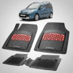 TeamCar® Covorase Citroen Berlingo Passenger Gen2 Compatibile 2008-2018 | Red (teamcarqskuf)