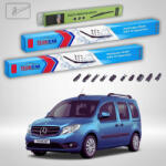 TeamCar Ștergătoare Mercedes-Benz Citan W415 1 ușă spate 2012-prezent | Set Față și Spate Flat - TeamCar® (TC-MBCITANW415-1US6005503500FSU)