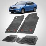 TeamCar Preșuri cauciuc Skoda Rapid I 2012-2017 | Black Edition - TeamCar® (derqw6tgf178)
