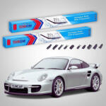 TeamCar Ștergătoare Porsche 911 GT2 997 2007-2012 | Set Față Flat - TeamCar® (TC-PORSCHE911GT2997550525FU)