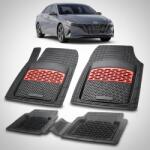 TeamCar Covorase Auto Cauciuc Compatibile Hyundai Elantra VII (2020-2024) -Red (HYU5rHYUik2020dw99S1)