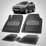 TeamCar Covorașe Hyundai ix35 2009-2013 | Silver Edition - TeamCar® (coviqQasE5421blk8x)