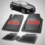 TeamCar® Covorase Hyundai i40 Wagon 2011 - 2015 - Cauciuc Tip Tavita -Red (HYU12q7yh532017)