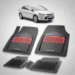 TeamCar® Covorase Ford Focus Mk3 Compatibile Sedan 4 usi 2011-2018 | Red (SKUvORDFOCUSMK3vadea8b6ahgd)