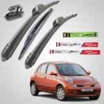 TeamCar Ștergătoare Nissan Micra K12 (2005-2010) TeamCar® - Set Complet Flat (TCMICRAK12550400)