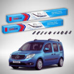 TeamCar Ștergătoare Mercedes-Benz Citan W415 1 ușă spate 2012-prezent | Set Față Flat - TeamCar® (TC-MBCITANW415-1US6005500FU)