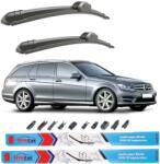 TeamCar Ștergătoare TeamCar® Mercedes C-Class T-Model S204 (break 2007-2014) - Set față (TC-C-t204-650-55)