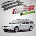 TeamCar Ștergătoare Ford Mondeo Mk2 Estate 1996-2000 | Set Față și Spate Flat - TeamCar® (TC-MONDEOMK2EST530500340FL)