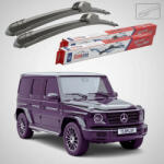 TeamCar Ștergătoare Mercedes-Benz Clasa G W463 2018-prezent | Set Față Flat - TeamCar® (TC-MBEGW463N530530F)