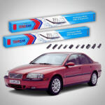 TeamCar Ștergătoare Volvo S80 I 1998-2004 | Set Față Flat - TeamCar® (TC-VOLVOS80IHOOK600550FU)