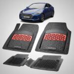 TeamCar Covorase Auto Cauciuc Tip Tavita Hyundai Elantra VI (2015-2020) - Red (HYUkHYUg201572020f)