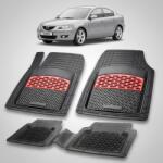 TeamCar® Covorase Mazda 3 BK Sedan Compatibile 2003-2009 | Red (SEDANrtr2df)