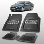 TeamCar Covorașe Skoda Octavia IV Sedan 2019+ | Silver Edition - TeamCar® (SKOkiIVkiSEDANgye)