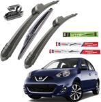 TeamCar Ștergătoare Nissan Micra K13 (2010-2016) TeamCar® - Set Complet Flat (TCMICRAK13600-400)