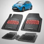 TeamCar Covorase Toyota Aygo AB40 Compatibile Hatchback 2014-2018 | Red (SKUTOYAYGO1237)