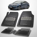 TeamCar® Covorase Toyota Corolla E210 Sedan Compatibile 2022-2024 | Silver (TOYE1210s2c1kk)