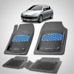TeamCar Covorase Tavita Cauciuc Compatibile Peugeot 206 Hatchback (3 usi-1998-2003) Blue (CVRfPEUGEOT206HATCHBACKsa998)