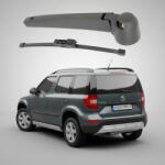 MAMMOOTH Braț și Lamelă Ștergător Spate Skoda Yeti 5L (2009-2017) - 280mm, Mammooth RAW016 (MMT-RAW016-SKODA-YETI-5L)