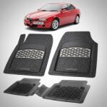 TeamCar® Covorase Alfa Romeo 156 Generatia II Compatibile 2003-2006 | Silver (SKUALFA0003hgft)