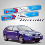 TeamCar Ștergătoare Renault Laguna II Grandtour Break 2001-2007 | Set Față Flat Premium - TeamCar® (TC-LAGU2B-6050FLP)