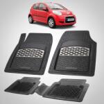 TeamCar® Covorase Citroen C1 Hatchback 5 Usi Facelift Compatibile 2009-2014 | Silver (CITWROEaNC)